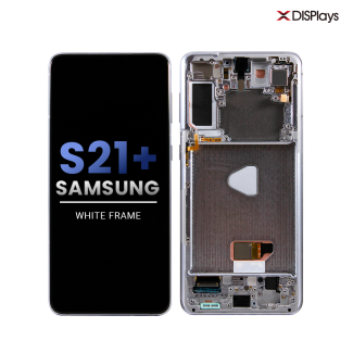Samsung S21 Plus Generic OLED Display With Frame -Phantom Silver