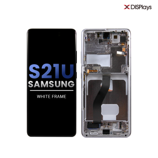 Samsung S21 Ultra Refurbished Display Frame  -Silver