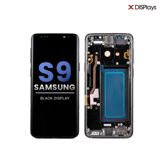 Samsung S9 Refurbished Display Frame  -Black