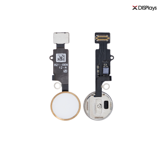 YF Home Button Flex Cable (3rd Gen) w/ return function - Gold (for iPhone 7 / 7+ / 8 / 8+)