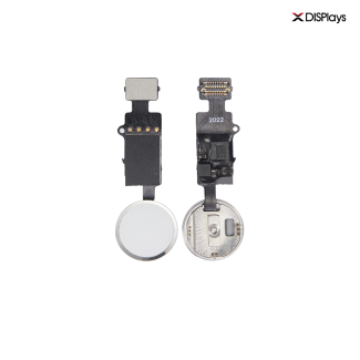 YF Home Button Flex Cable (3rd Gen) w/ return function - White(for iPhone 7 / 7+ / 8 / 8+)